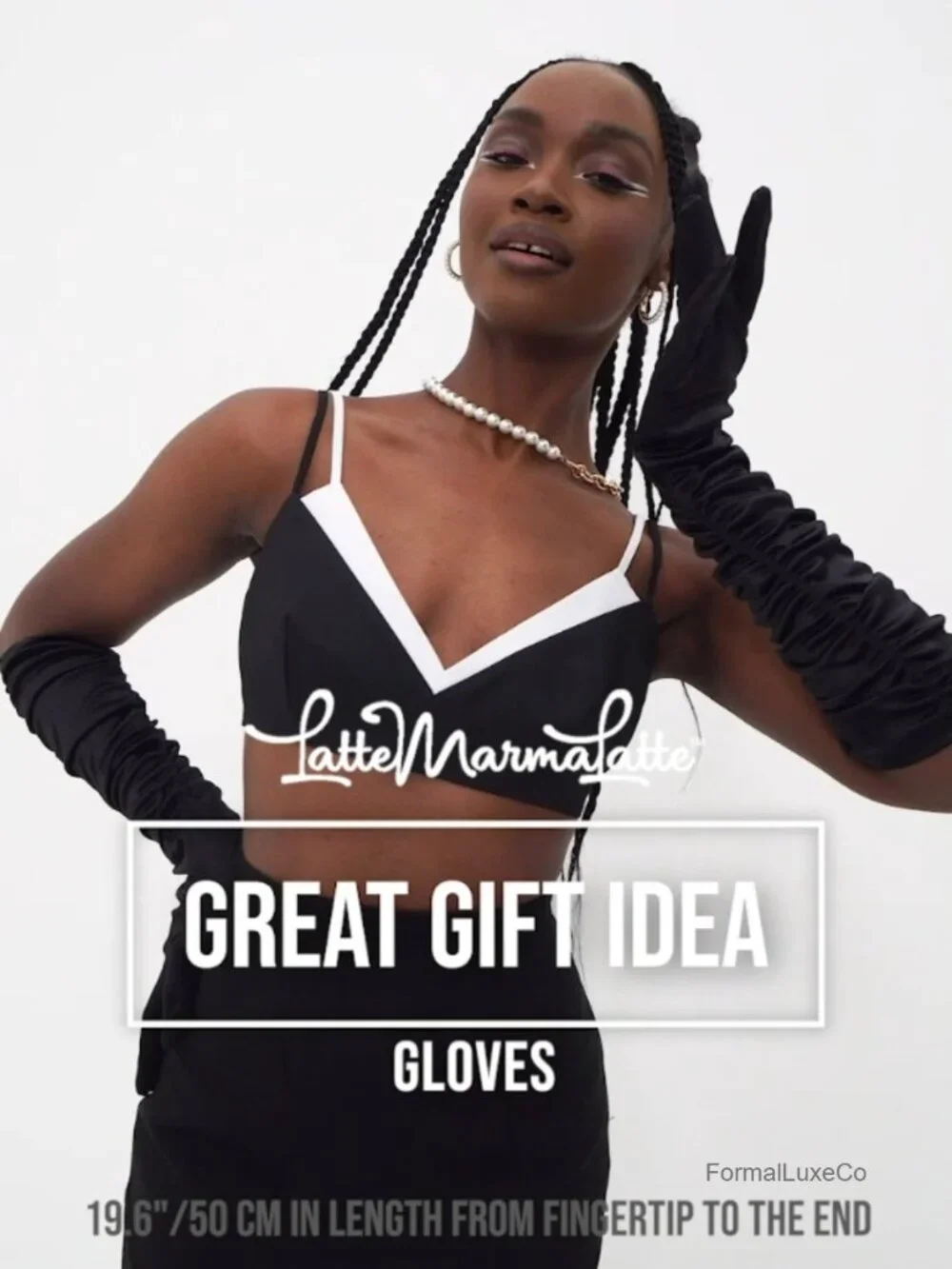 Women's Long Shirred Satin Opera Gloves 1920s Flapper Gatsby Costume Accessory